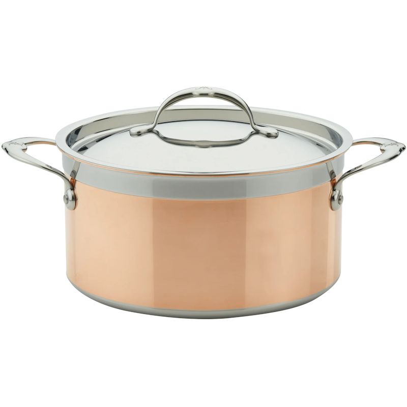 Hestan Copperbond Kasserolle 24 cm, Kupfer