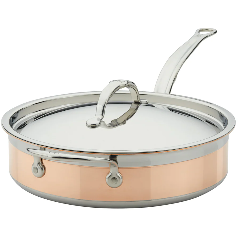 Hestan Copperbond Sauteuse Mit Griff 26 cm, Kupfer