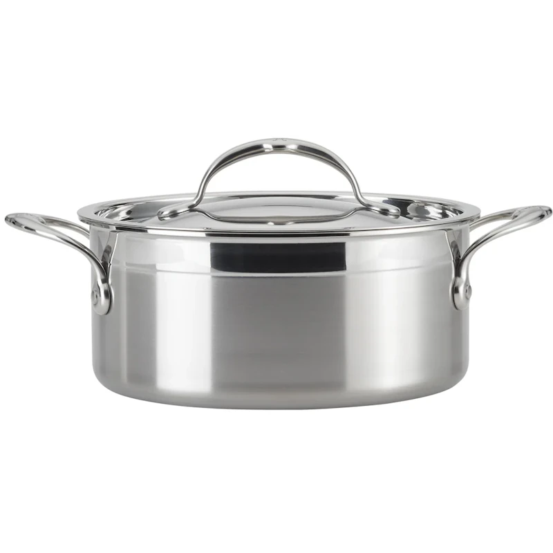 Hestan Probond Kasserolle 20 cm, Edelstahl