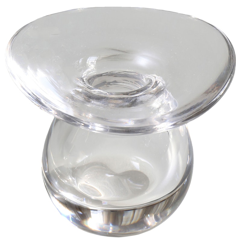 No.1 Vase Mundgeblasen, Transparent