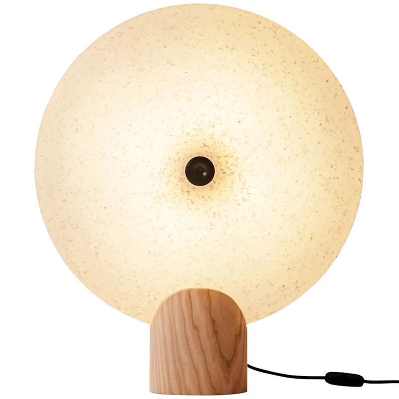 Rificolona 50 Tischlampe, Weiß / Esche