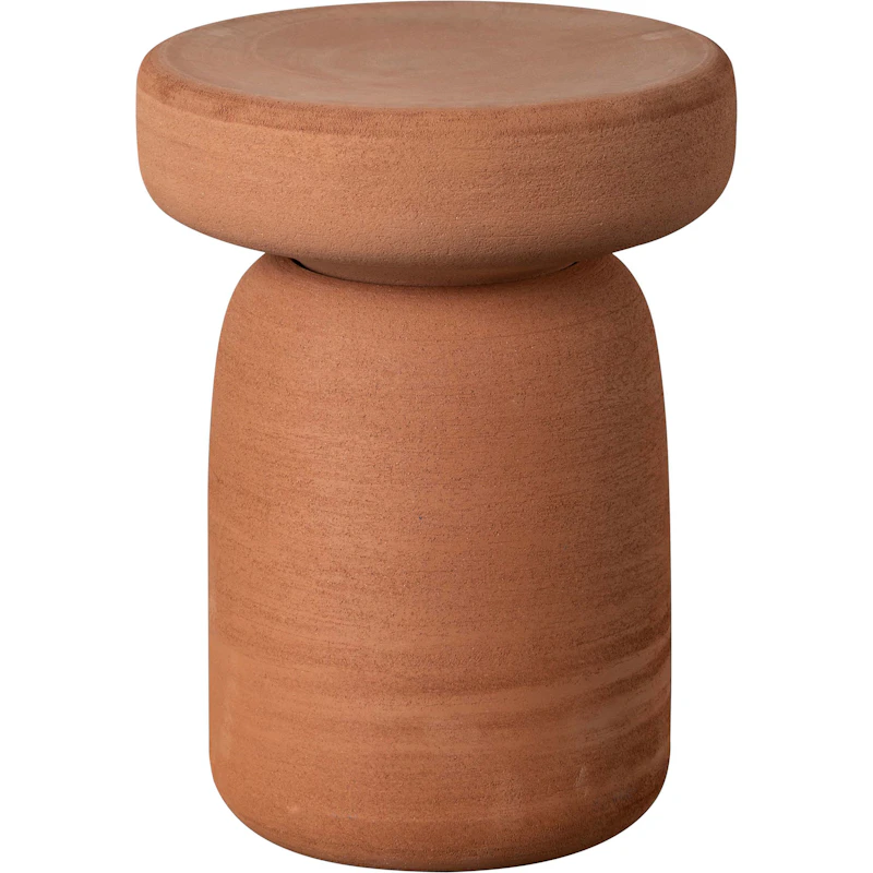 Tototo Side Table Ø38, Terracotta