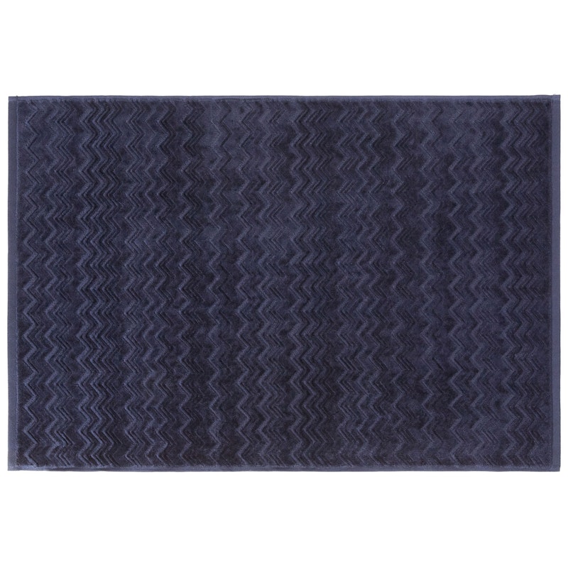 Chalk Badematte 60x90 cm, Blau