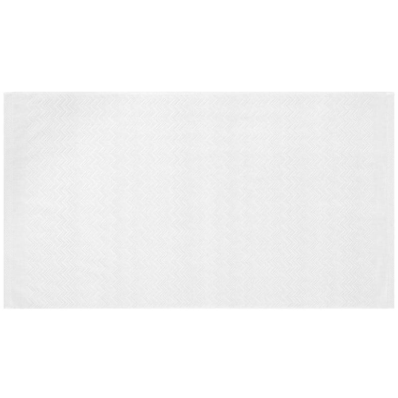 Chalk Badematte 60x90 cm, Weiß