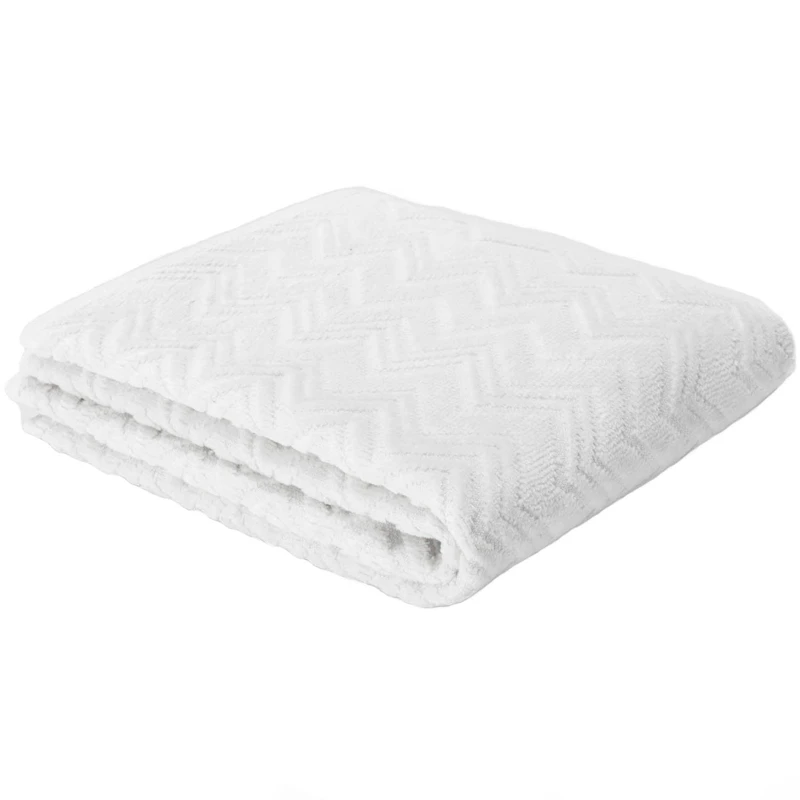 Chalk Handtuch 40x70 cm, Weiß