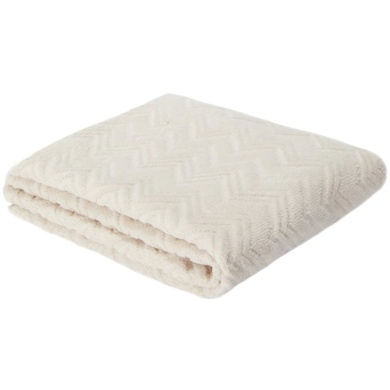 Chalk Handtuch 40x70 cm, Cremefarben