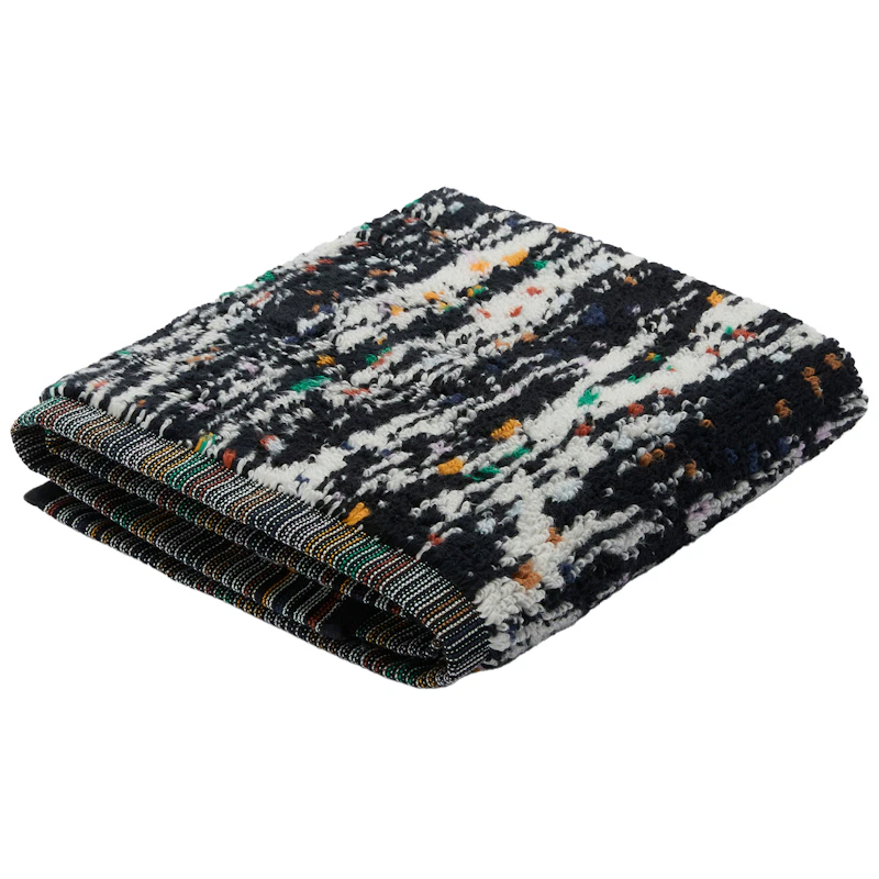 Twist Handtuch 40x60 cm, Schwarz