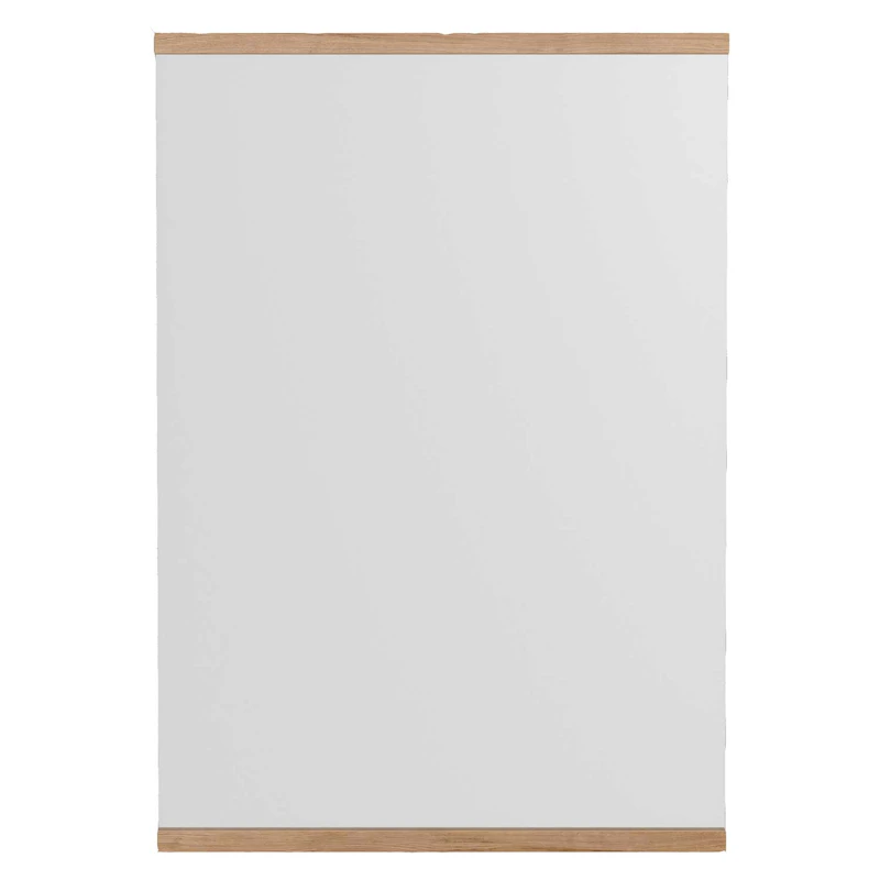 Rechteckiger Wandspiegel Eiche, 50x70 cm