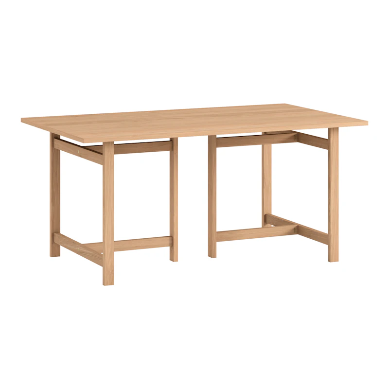 Rectangular Esstisch 90x160 cm, Eiche