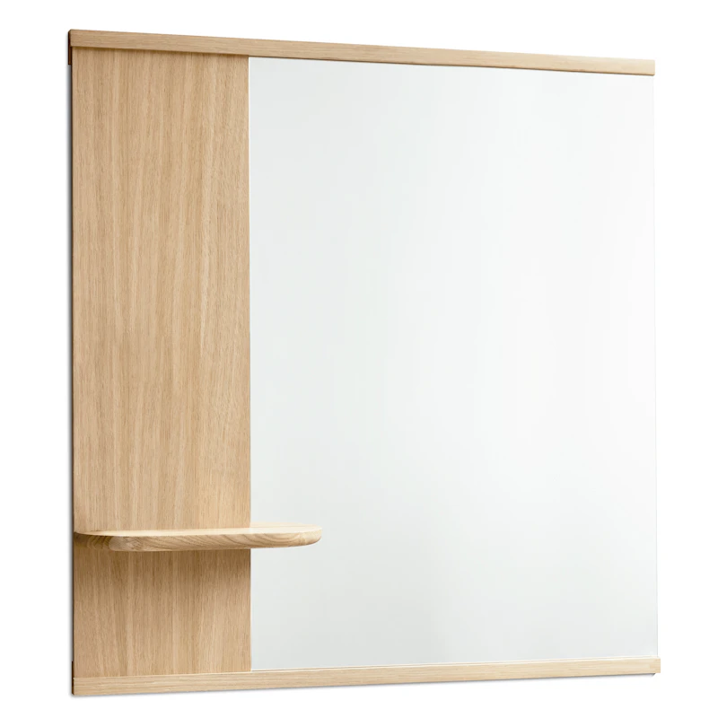 Spiegel Mit Regal 70x72 cm, Eiche