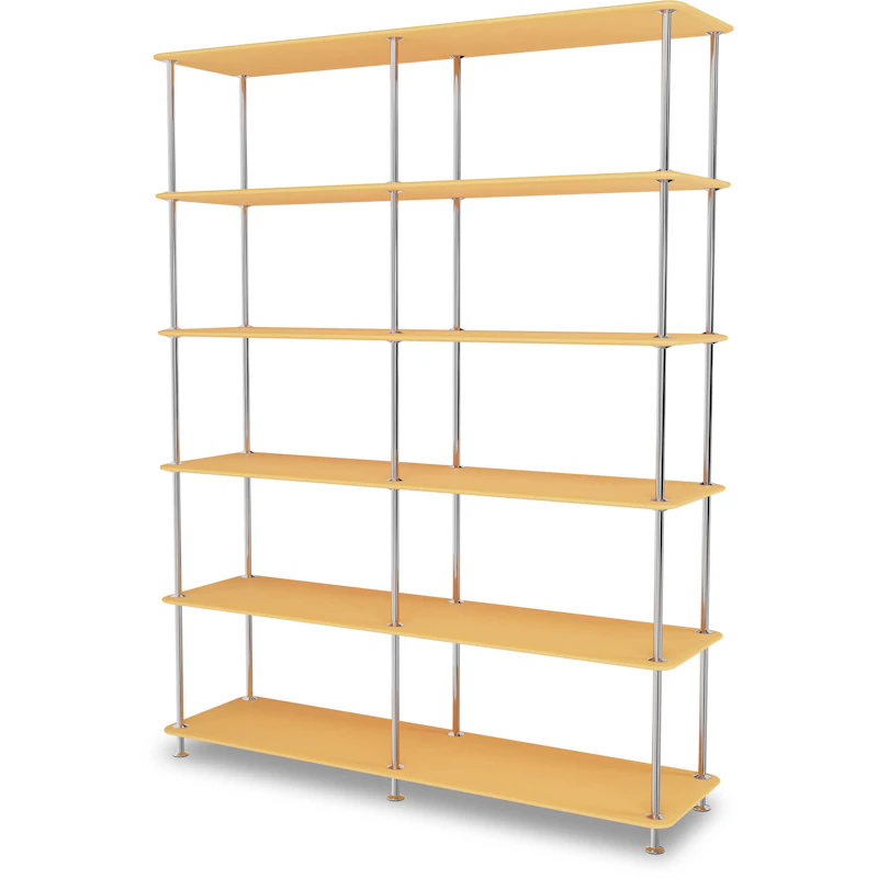 Free Shelf 550000, Acacia / Chrome