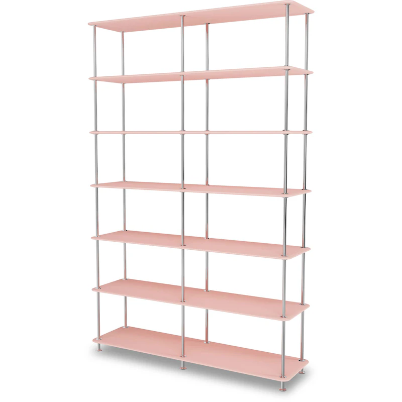 Free Shelf 660000, Ruby / Chrome