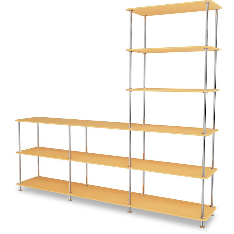 Free Shelf 522000, Acacia / Chrome