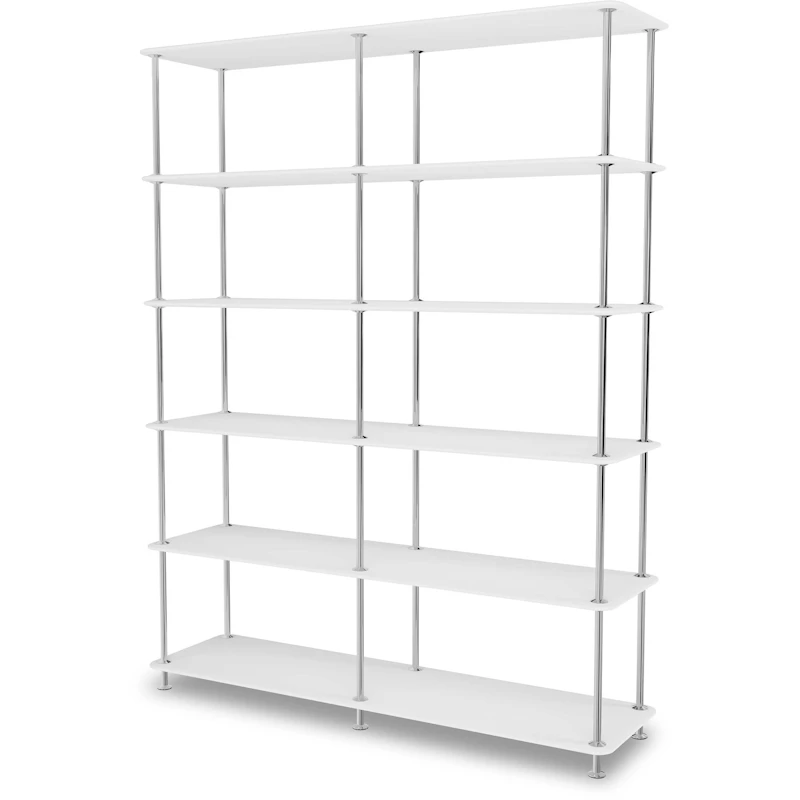 Free Shelf 550000, New White / Chrome
