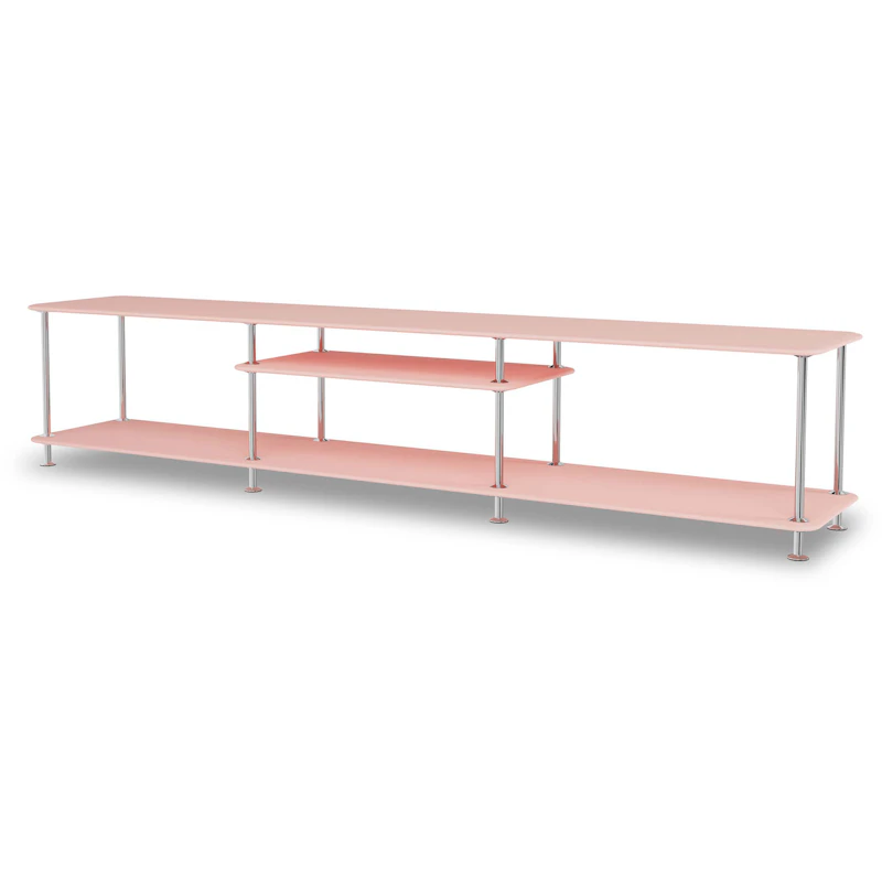 Free Shelf 111010, Ruby / Chrome