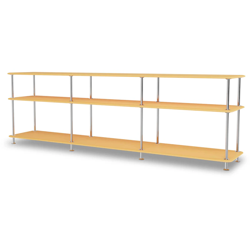 Free Shelf 111222, Acacia / Chrome
