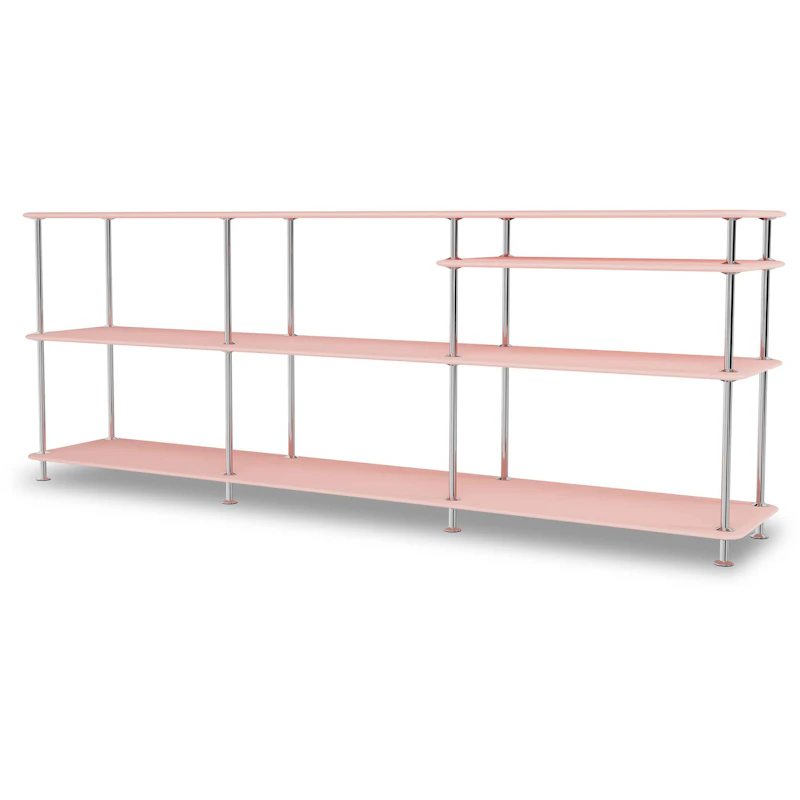 Free Shelf 222100, Ruby / Chrome