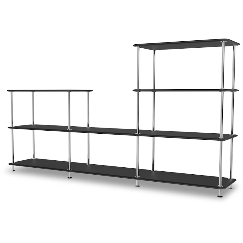 Free Shelf 312000, Black / Chrome