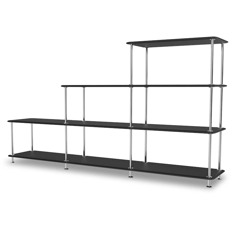 Free Shelf 321000, Black / Chrome