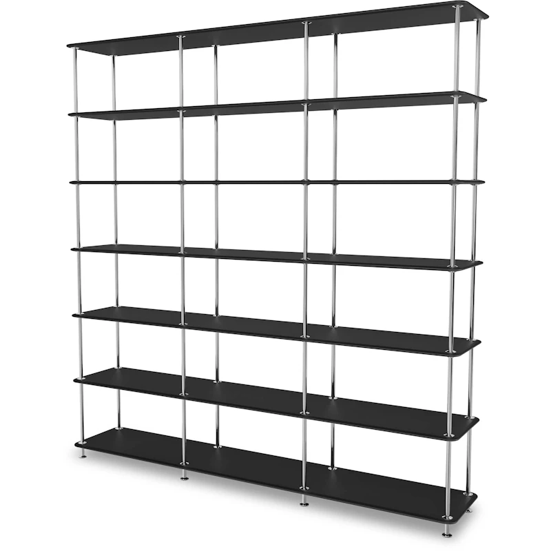 Free Shelf 666000, Black / Chrome
