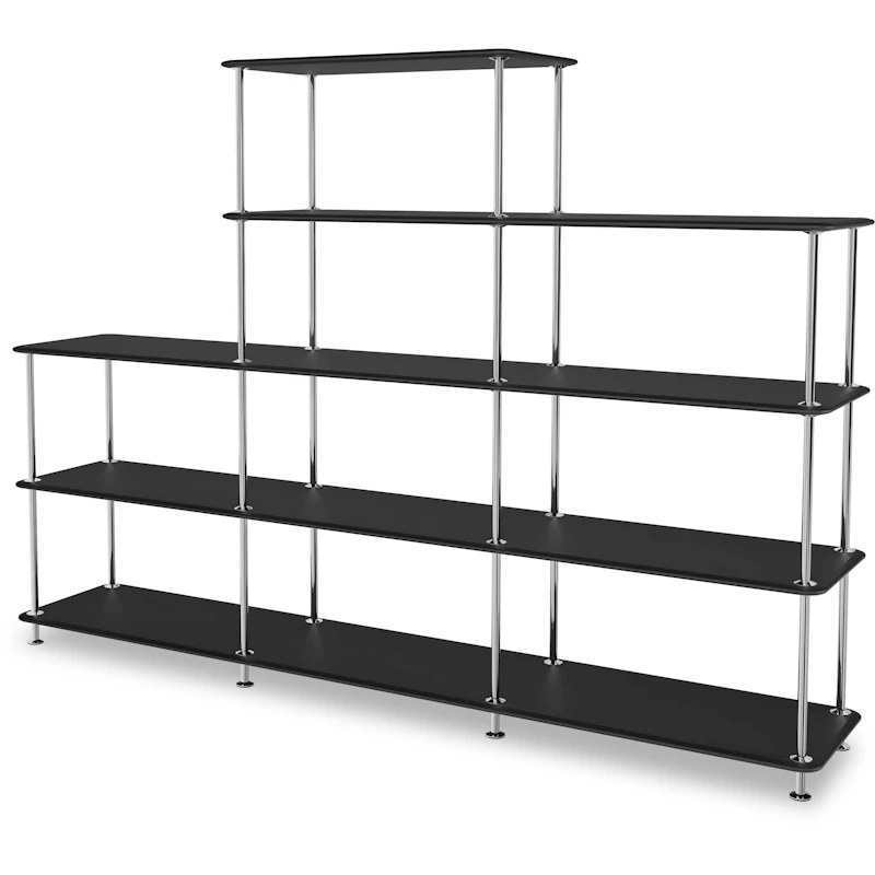 Free Shelf 342000, Black / Chrome