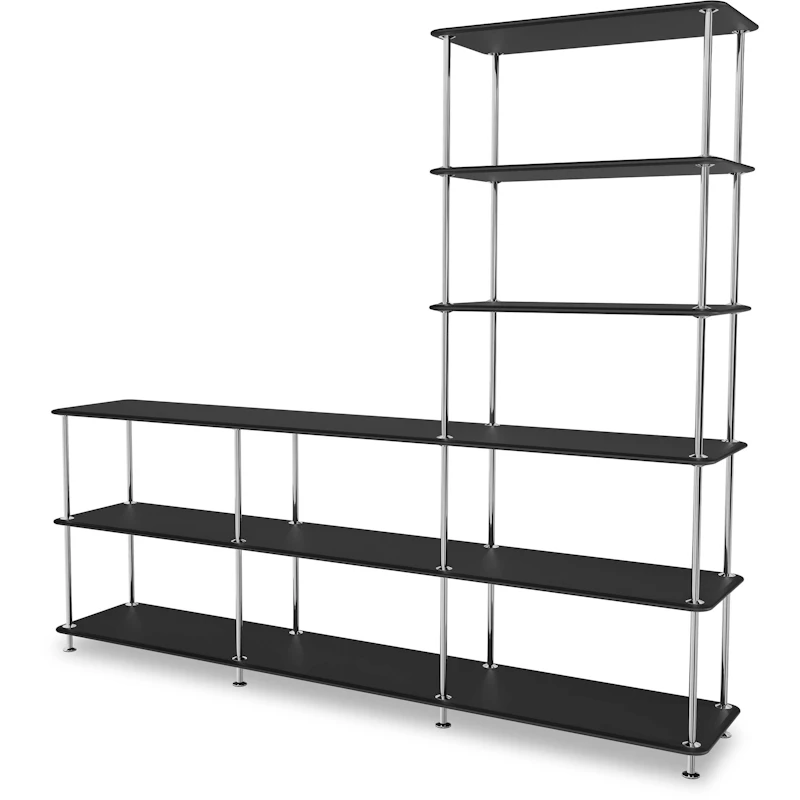 Free Shelf 522000, Black / Chrome