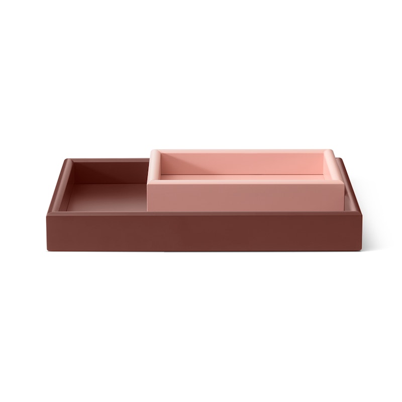Arrange Set Mit 2 Tabletts, Ruby / Masala