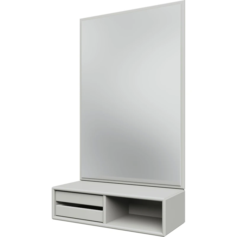 Glance Wandspiegel Mit Regal, Nordic