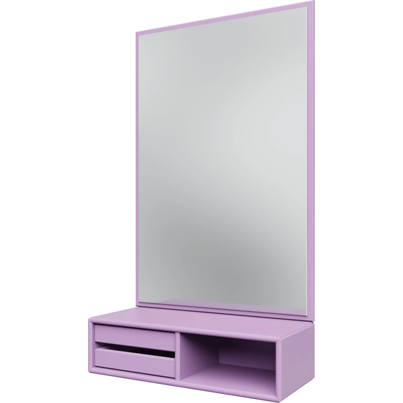 Glance Wandspiegel Mit Regal, Iris