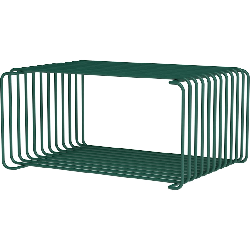 Panton Wire Half Height Regal 25,7 cm, Pine
