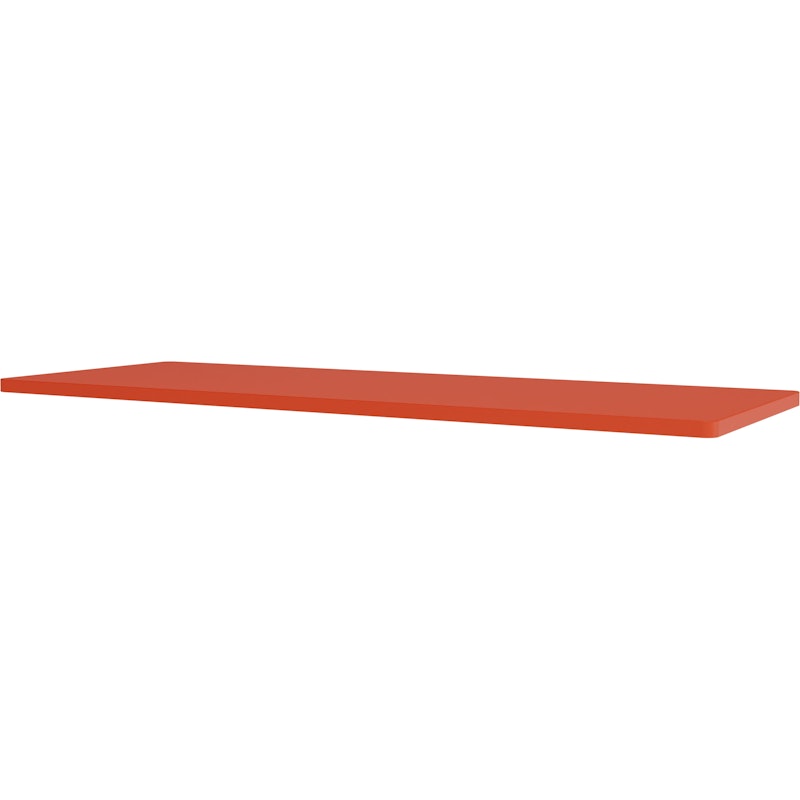 Panton Wire inlay Regalboden 25,7x68,2 cm, Rosehip