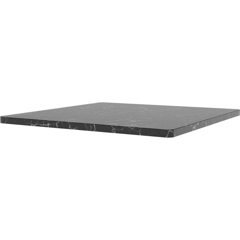 Panton Wire Oberplatte 25,7x34,8 cm, In Schwarzem Marmor