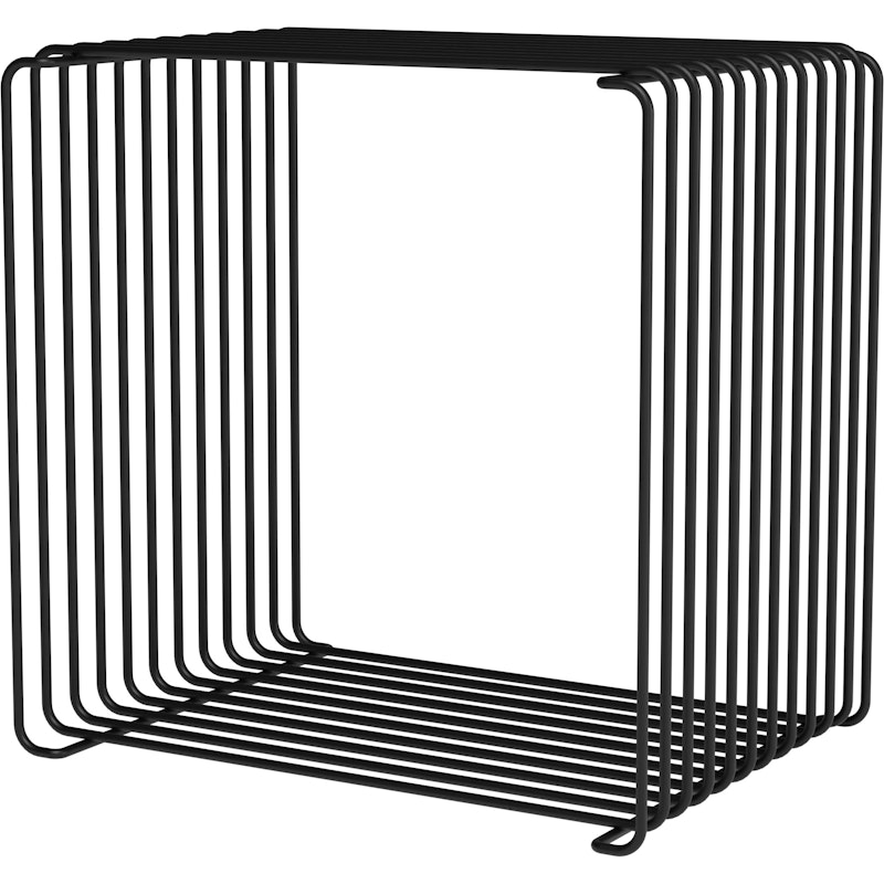 Panton Wire Single Regal 25,7 cm, Schwarz
