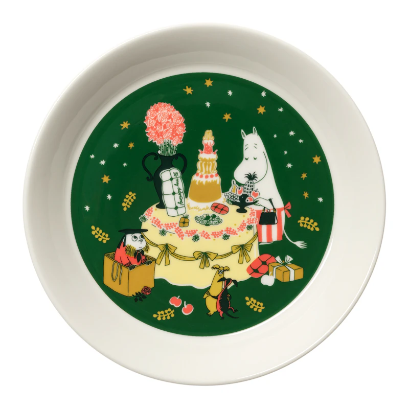 Moomin Beilagenteller Geschenk der Liebe