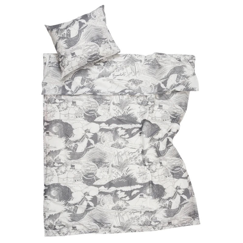 Moomin Bettbezug-Set Segeln