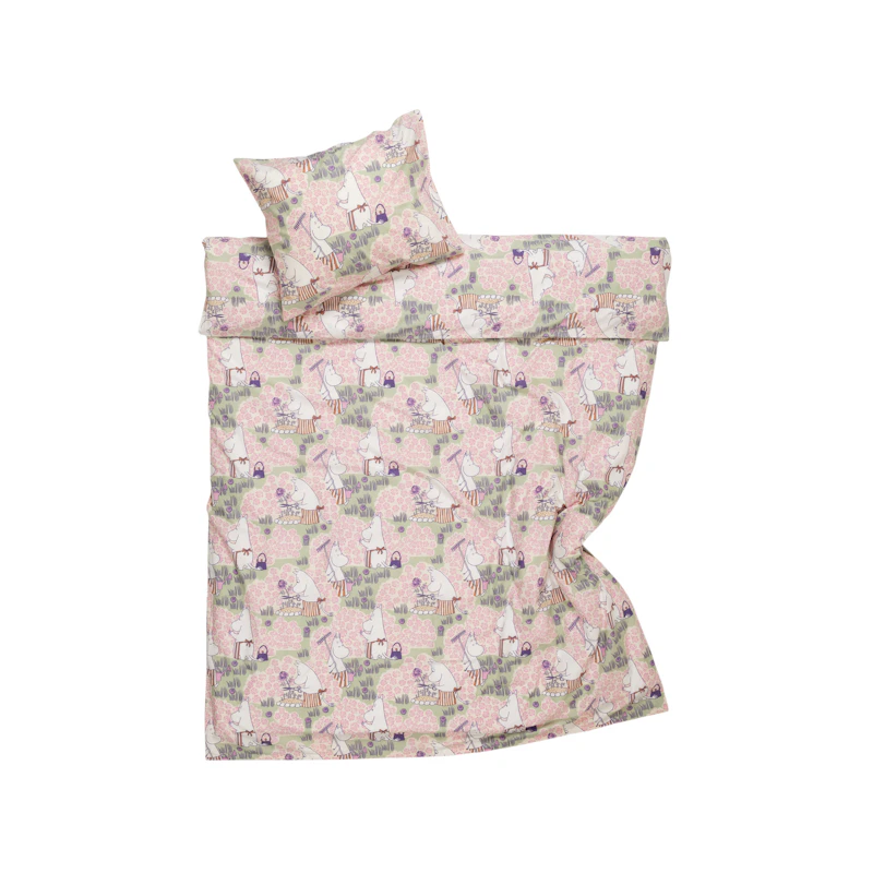 Moomin Bettwäsche 150x210 cm Rose Garden