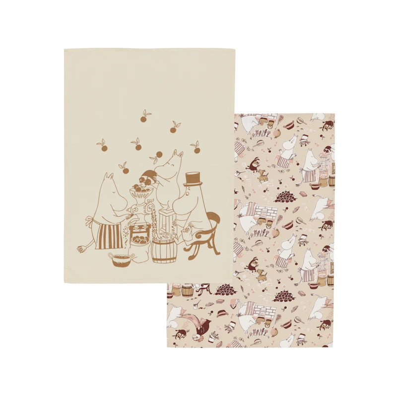 Moomin Geschirrtuch 50x70 cm 2-er Set Housekeeping