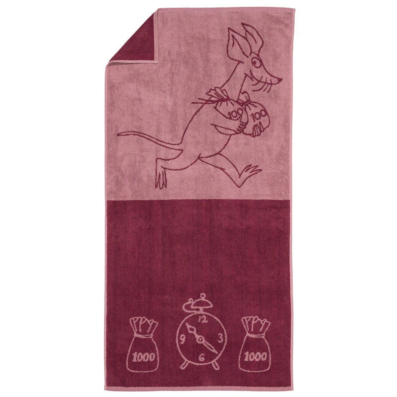 Moomin Badetuch Sniff Malva 70x140 cm