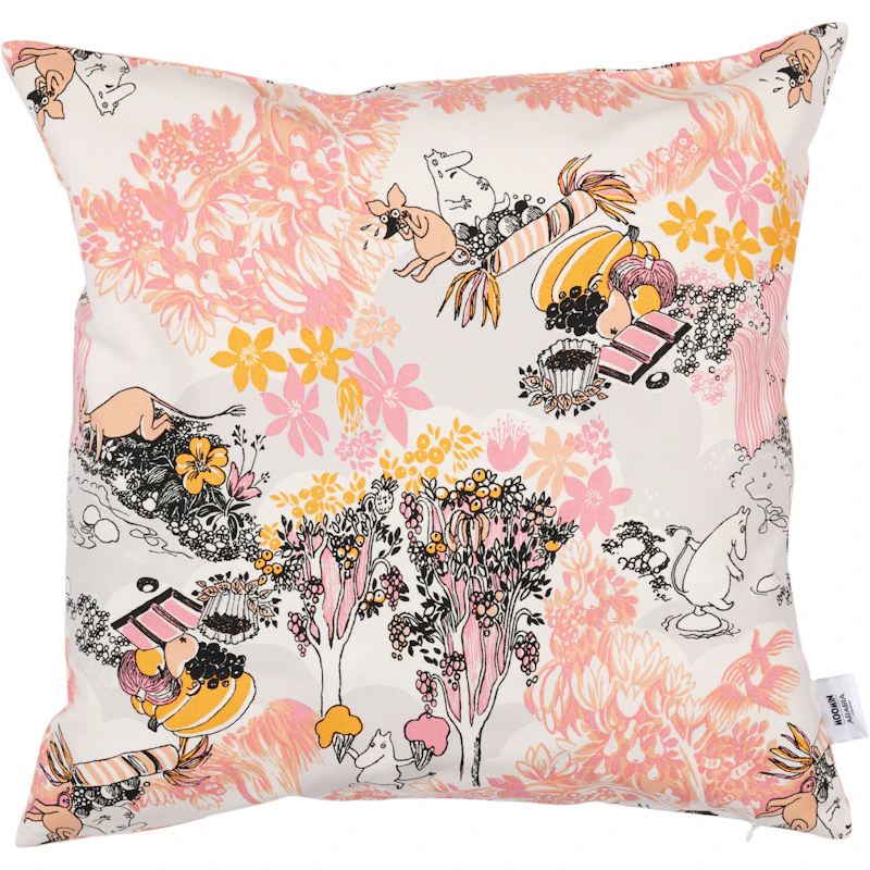 Moomin Kissenbezug 50x50 cm, Rosa