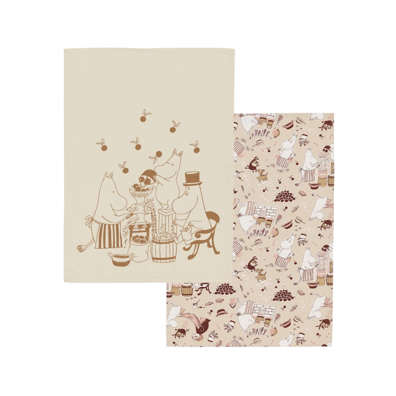 Moomin Geschirrtuch 50x70 cm 2-er Set Housekeeping