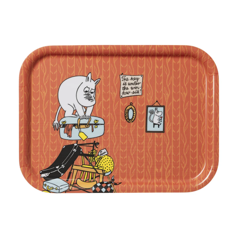Moomin Tablett 27x20 cm Ready for vacation