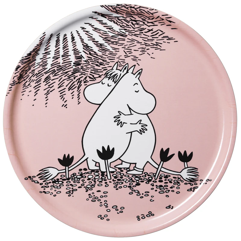 Moomin Tablett 35 cm Love 30