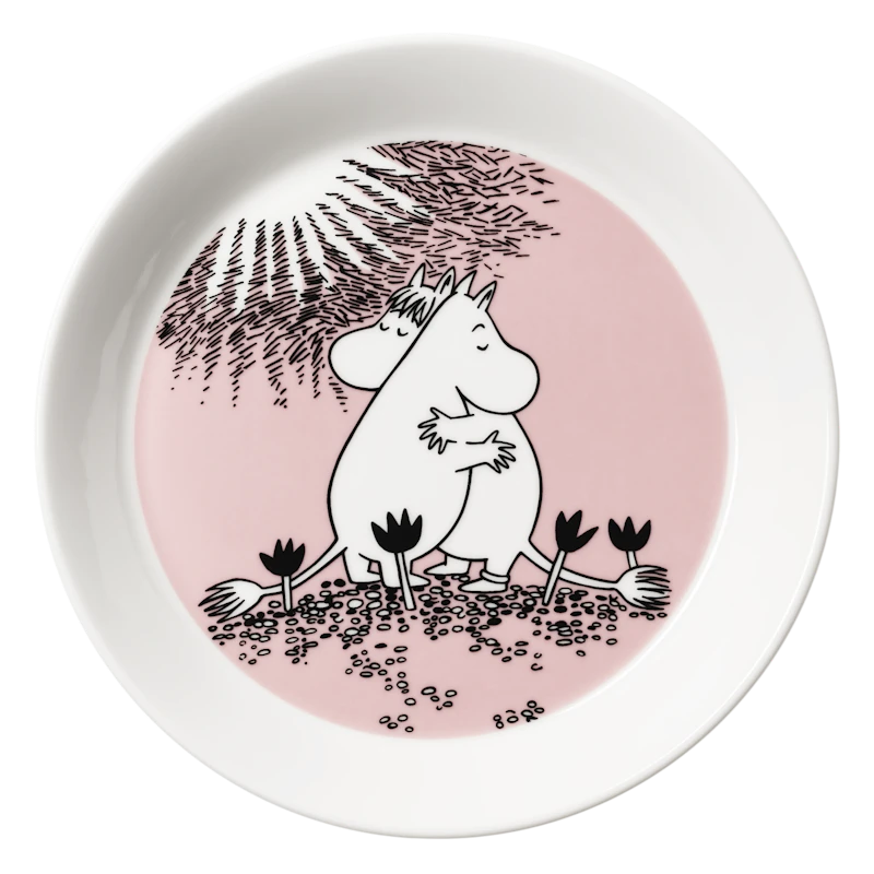 Moomin Teller 19 cm Love 30