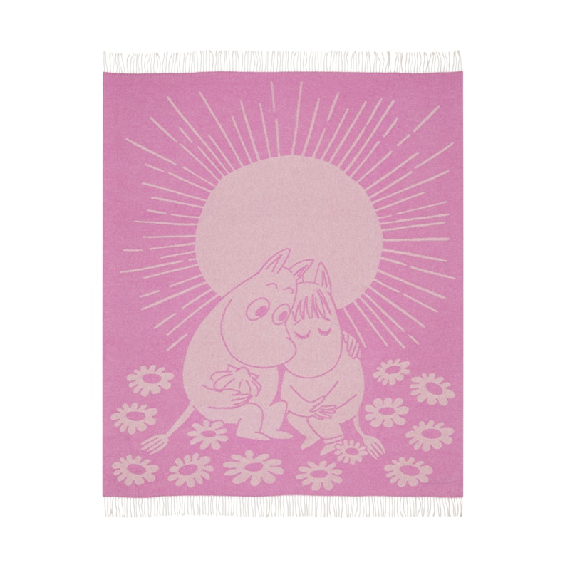 Moomin Decke 130x180 cm Sweethearts