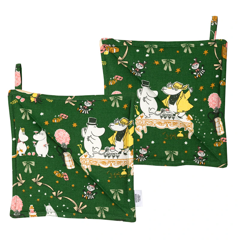 Moomin Topflappen 2-er Set Geschenk der Liebe
