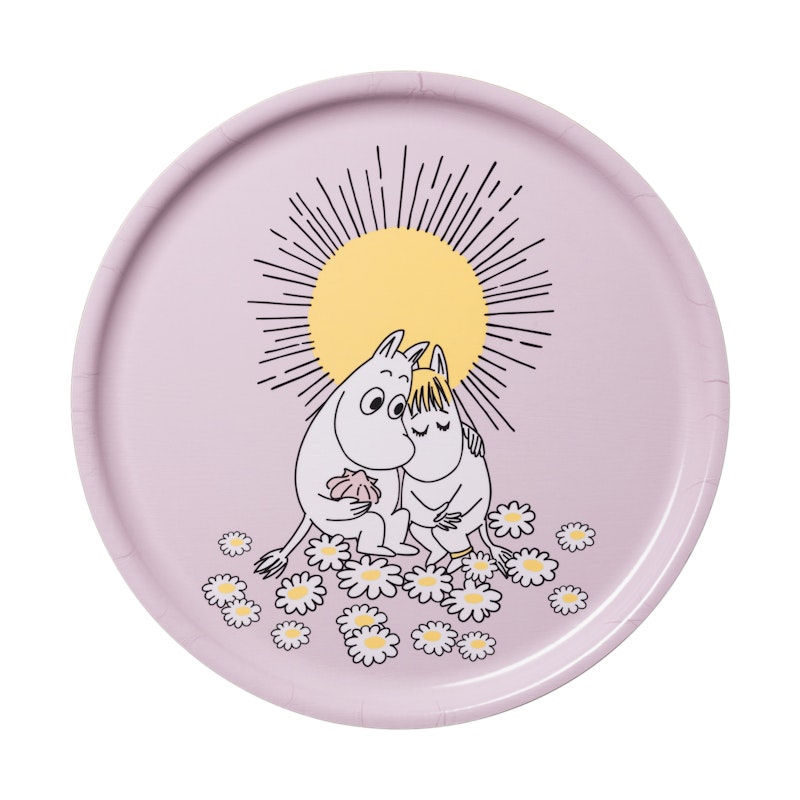 Moomin Tablett 35 cm Sweethearts