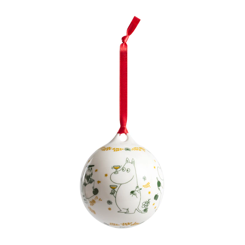 Moomin Weihnachtskugel Liebe 2026