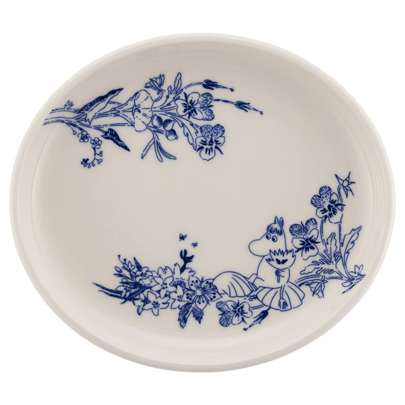 Mumin Haru Ovale Platte, 16 cm