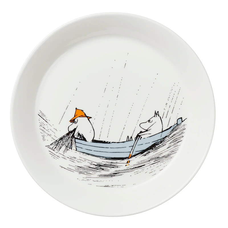Mumin Teller "Ihrem Ursprung treu" Ø19cm