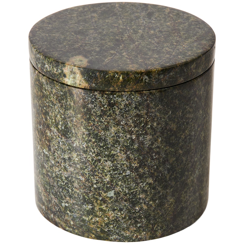 Vita Dose Mit Deckel Marmor, Seagrass